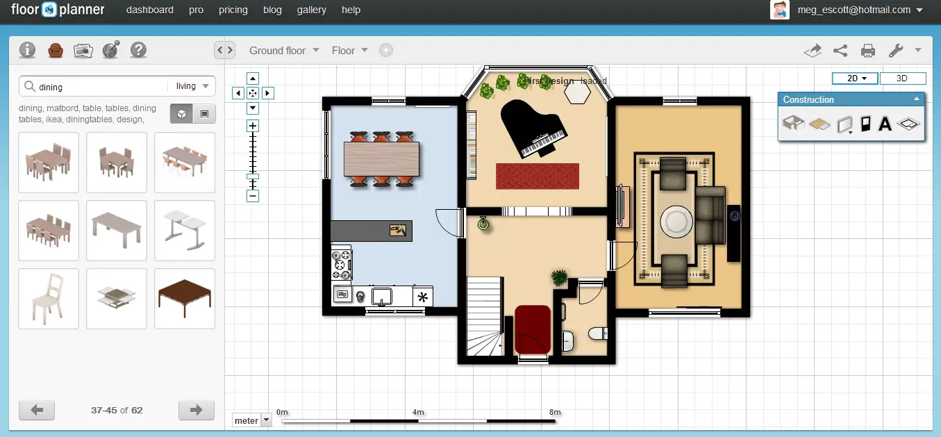 Online Sewing Room Design App Free Floor Plan Software Floorplanner Review