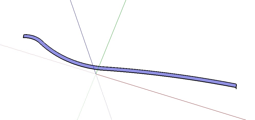 Making curved walls in Sketchup