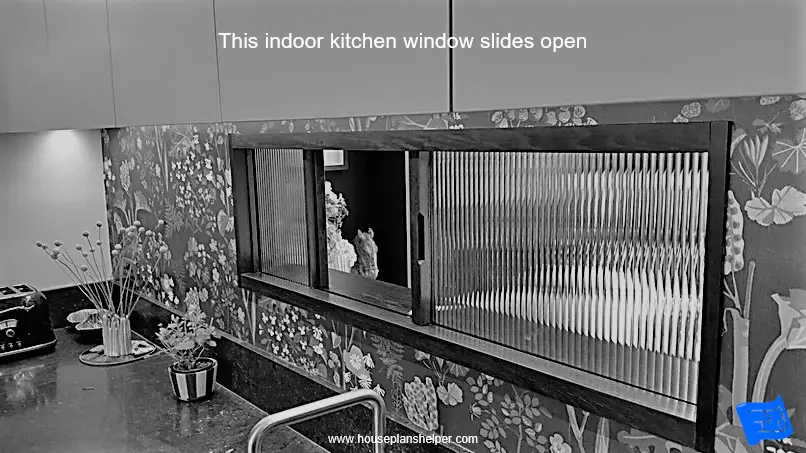 indoor windows open kitchen