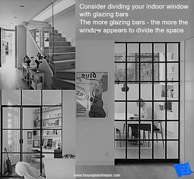 Indoor windows pane sizes