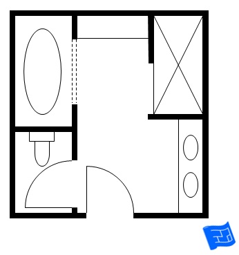 master bathroom floor plan design